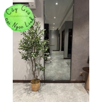 CÂY OLIVE GIẢ TRANG TRÍ NỘI THẤT PHONG CÁCH BẮC ÂU NL24-10