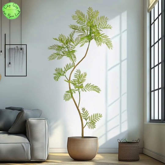 CÂY PHƯỢNG GIẢ TRANG TRÍ PHONG CÁCH BẮC ÂU SANG TRỌNG